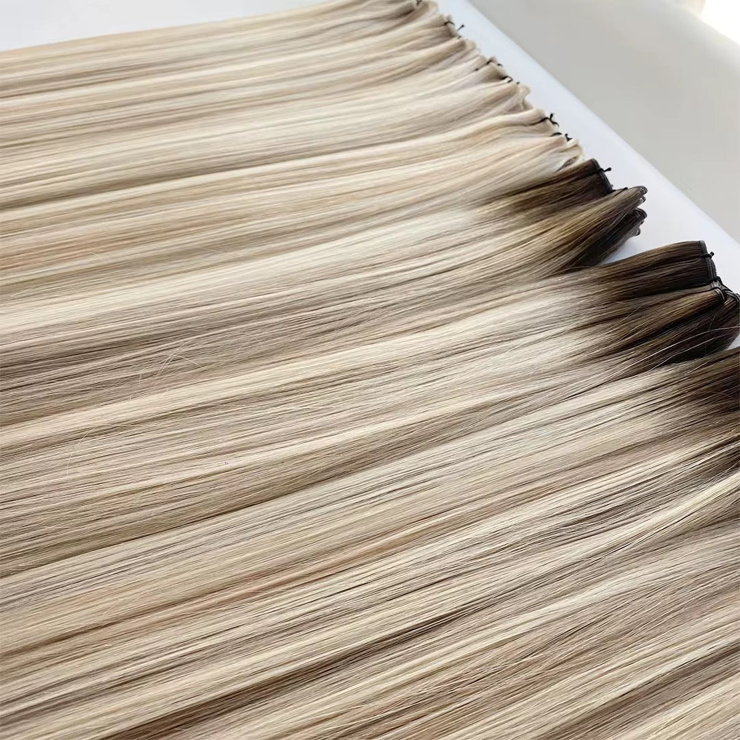 100% European Hair/Slim Weft