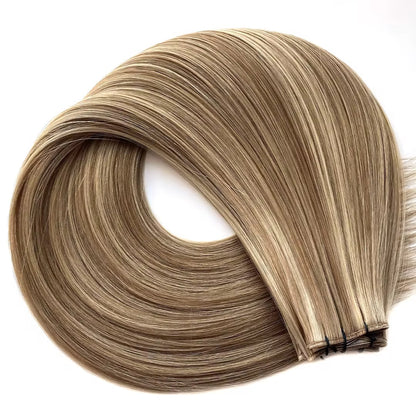 100% European Hair/Slim Weft