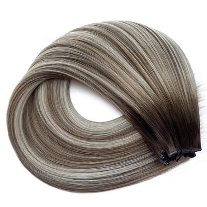 100% European Hair/Slim Weft