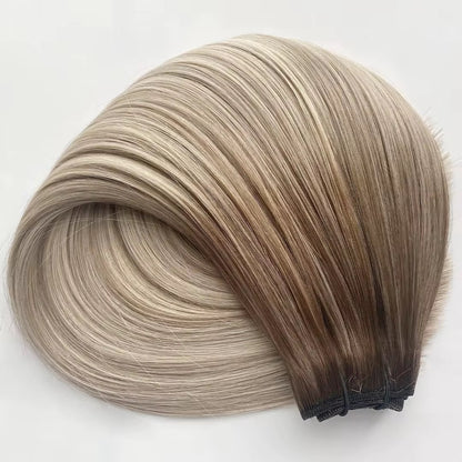 100% European Hair/Slim Weft