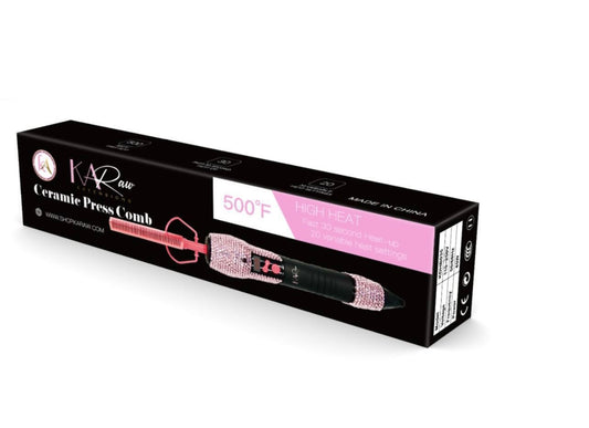 Pink Diamond Press Comb